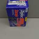 Ziploc Quart Food Storage Bags, Stay Open Design with Stand-Up Bottom, Easy to Fill, 80 Count