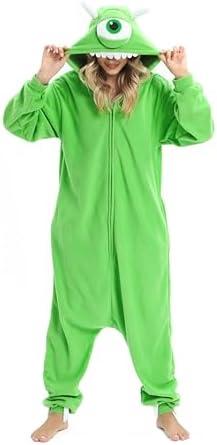 NAITOKE Adult Animal Onesie Halloween Costume Cosplay One-Piece Pajamas Women Man Teens. Small