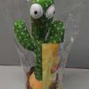 Cactus Baby Toy Talking Dancing Singing Adjustable Volume, Baby Girl for 1 Year Old, Infant Toys for 0-6 6-12 Months Stocking Stuffers