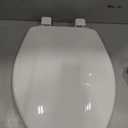 Little2Big Toilet Seat with Built-In Potty Training Seat, Slow Close, Durable Plastic, Made in USA, ROUND, White