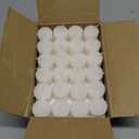 Ivory Votive Candles, 72 Pack 1.25 Inch, Votive Candles Bulk, Unscented Small Cup Candles, 8 Hour Candle Votives, Candles Bulk for Wedding, Party, Restaurant, Dinner and Home Dcor