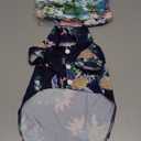 Weewooday 4 Pieces Small Pet Summer T-Shirts Hawaii Style Floral Pet Dog Shirt Breathable Cool Clothes Beach Seaside Puppy Sweatshirt for Puppy(Floral Style,Large)