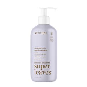 ATTITUDE Pregnancy Nourishing Body Lotion, EWG Verified, Dermatologically Tested, Plant and Mineral-Based, Vegan Maternity Products, Argan Oil, 16 Fl Oz