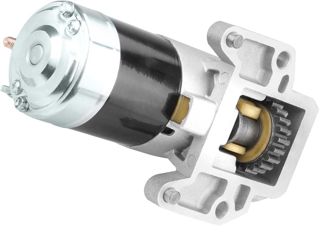 New Starter for 2006-2009 Ford Fusion 3.0L, for 2006-2009 Mercury Milan 3L, for 2006 Lincoln Zephyr 3L Replace # 6E5T-11000-BA, 6E5T-11000-BB, 6E5T-11000-BC