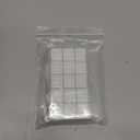 Bitray Small Size 15 Wells Airtight Watercolor and Oil Paint Palette Box with Lid (Clear)