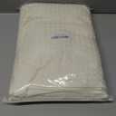 SK Studio 6 Piece Cotton Hotel Waffle Towel Set - 2 Bath, 2 Hand, 2 Washcloths - Large, Absorbent, Quick Dry for Bathroom Spa - White 