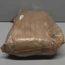 Extra Long Light Brown Linen Curtains 120 Inches Long Tan Brown Coffee Latte Farmhouse Rustic Curtain Light Filtering Semi Sheer Back Tab Pinch Pleat Curtain for Tall Ceiling Living Room 2 Panels