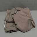 FLYMEI Patio Cushion Covers 22x20x4 Waterproof Outdoor Cushion Cover Replacement 4Packs Outdoor Seat Cushion Slipcover for Rattan Chair Sofa, Taupe