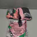 Soulchen Witch Party Arch Backdrop Covers Set of 3 with 200 Balloons 4/5/6 ft Pink Green Glitter Fabric Birthday Arch Covers Exploding Star Balloon for Halloween Witch Princess Themed Party Decors