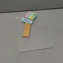 2 PCS Large-Size Monitor Memo Board with Removable Wooden Base, Acrylic Portable Sticky Note Holder for Computer Monitors, Transparent Message Board Sign with Sticky Notes