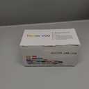 9 Pack Black Wide Mouth Mason Jar Lids with Silicone Rings, Plastic Mason Jar Lids,Plastic Canning Lids, Fit Ball,Kerr and More (black)