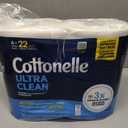 4 Pack Cottonelle Ultra Clean Toilet Paper, 4 Mega Rolls = 22 Regular Rolls,