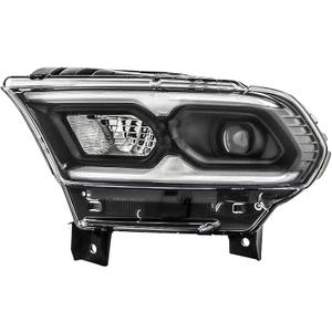 labwork Headlight Assembly Replacement for Durango 2021-2023 Headlights w/DRL Projector Black Set Driver Side LH 68433783AE