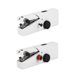 Battery Mini Handheld Sewing Machine Set for Travel Home Use DIY Household
