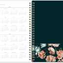 Blue Sky Life Note It 2023 Weekly and Monthly Planner Notes, 5.875" x 8.625", Clear Pocket Cover, Wirebound, Dania Dark (139478-23)