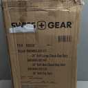 SwissGear Sion II Softside Expandable Luggage with Spinner Wheels, Black, Checked-Large 28-Inch