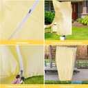 2 Pack Plant Covers Freeze Protection 47.2''70.8'' Upgraded Large Frost Cloth Plant Freeze Protection with Zipper and Drawstring Plant Covers for Frosts Reusable Frost Cloths for Valuable Plants