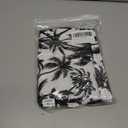 Goodstoworld Men's Funny Swim Trunks with Compression Liner 2 in 1 Quick-Dry 9" Stretch Shorts with Three Pockets (White, XL)