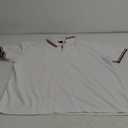 V VALANCH Mens Polo Shirts Short Sleeve Moisture Wicking Casual Athletic Golf Tennis Collared Shirts (XX-Large, B-white)