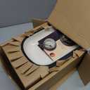 4.6 Quart Dutch Oven for Sourdough Bread Baking, Combo Oval Enameled Cast Iron Bread Pan with Lid, Bread Dutch Oven for a Crispy Crust, White