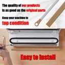 Vacuum Sealer Maintenance Kit, 5 Heat Wires and 5 Seal Bar Tapes, Compatible with Weston Pro-2100, Pro-2200, Pro-2300, Repair Kit for 65-0101, 65-0201, 65-0401-W