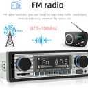 Classic 7" Single Din Car Radio,Bluetooth Car Stereo, FM Radio,Car Audio Receiver, Voice Control,Hands-Free Calling, Built-in Microphone,USB/SD/AUX,Support MP3/WMA/WAV, Dual.Car Multimedia Player