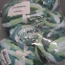 8 Pack Chunky Yarn for Hand Knitting - Chenille Blanket Yarn for Crocheting Blankets - 228 Yds/61.6 Oz Rainbow Ombre Yarns - Super Bulky Soft Thick Mixed Color Jumbo Yarns (8, Mint-Teal-Green)