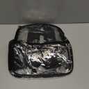 Oraben Clear Backpack for Stadium Events Clear Bag Small Stadium Backpack Waterproof 12x6x12 for Women Men Adult Concert Sports (Black)