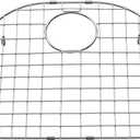 American Standard 8449.232100D.075 Portsmouth 23x21 D-Shaped Sink Grid, Stainless Steel, Medium