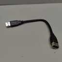 RIIEYOCA 20cm USB 2.0 Type A Male to IEEE 1394 Firewire 6Pin Female Data Adapter Converter Cord for Digital Camera,Camcorder,Laptop,DV,Black