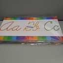 6 x 15 Pieces Cursive Alphabet Line Bulletin Board Set ABC Banner Alphabet Classroom Wall Strips Wall Decor for Pre-School Kindergarten Elementary Nursery Homeschool