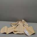 Fit Geno Back Brace Posture Corrector for Men & Women: Shoulder Straightener Adjustable Full Back Support Pain Relief - Scoliosis Hunchback Spine Corrector (Medium/Large) (Beige)