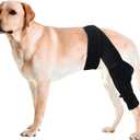 Dog Knee Brace for Torn ACL Hind LegComfortable and Adjustable Support Brace with Two StabilizerDog Leg Braces for Back Leg with Extra SupportArthritis Relief and Surgery Recovery (L)