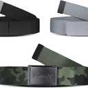 Hurley Men's Belts (3-pack)