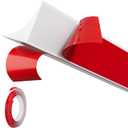 Conwang 118" Flexible L-Shaped Quarter Round,Bendable Trim Molding,Double-Sided Self Adhesive Peel and Stick Silicone Trim for Floor Edge,Wall Corner,Stairs,Cabinet and Tub Edge,0.6"(W)0.6"(H),White