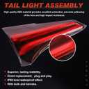 Tail Light Inner Compatible With 2016 2017 2018 Toyota Rav4 Right Passenger Side Taillight Replace 815900R030 Halogen