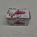 Honoson Mini Craft Iron Mini Heat Press Small Iron 3.93 x 2.36 x 2.76 in Portable Handy Tiny Flatiron with Charging Base Accessory for Fuse Bead Patch DIY Heat Transfer Vinyl(Mint Green)