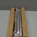 Shower Curtain Rod, 1" Diameter Heavy Duty Tension Shower Rod, Non Slip Adjustable 28-74 inch No Drill Shower Curtain Rods Spring Tension For Bathroom, Shower Stall, No Rust, Brushed Nickel