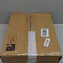 Homeiju Bookshelf, 3 Tier Industrial Bookcase, Metal Small Bookcase, Rustic Etagere Book Shelf Storage Organizer for Living Room, Bedroom, and Home Office(Grey) Patent Pending D29873033