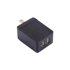 Dual USB Wall Charger Black