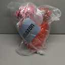 12 Set Valentine's Day Heart Baskets Hollowed Plastic Storage Baskets with Handles for Gift Organizing Home Office Kitchen Birthday Party