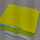 File Folder, HERKKA 30 Pack 1/3 Cut Tab File Folders, Letter Size, Assorted 6 Colors, Colored File Folders Designed for Office and Classroom Use