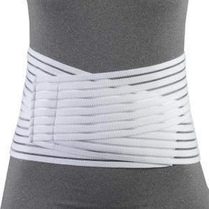 OTC Lumbosacral Support, 7-inch Lower Back, Lightweight Compression, Elastic, White, Large