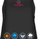 Comnova Grill Cover 30 Inch - 7105 BBQ Cover for Weber Spirit 210 Gas Grill Heavy Duty & Waterproof, Barbecue Cover for Weber Spirit E-210 Grill with Side Trays Fold Down (NOT Fit Spirit II E-210) (Black)