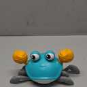 control future Crawling Crab Baby Toy - Infant Tummy Time Toys 3 4 5 6 7 8 9 10 11 12 Babies Boy 3-6 6-12 Learning Crawl 9-12 12-18 Walking Toddler 36 Months Old Music Development 1st Birthday Gifts (Green)