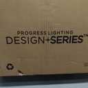 Progress Lighting Glide Collection 2-Light Etched Opal Glass Coastal Bath Vanity Light Polished Chrome