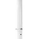 Projector Mount Stand Universal Projector Ceiling Mount or Wall Mount Bracket Holder for Most Projectors +-15° Tilt - 360° Rotatable - Height Adjustable Projector Ceiling Mount ( Color : White , Size