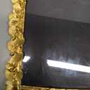 Cuspin Gold 8x10 Picture Frame, Vintage Ornate Picture Frames Leaf Textured Hand-Crafted Resin with Glass Front, Antique Photo Frame for Tabletop Display, Retro Design Home Decor