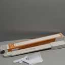 Electrical Outlet Extender Stick - Features USB-A, USB-C and 2 AC Outlets, Extends 22"-34", Rotates 180 Access Hard-to-Reach Outlets, Wall Plug Power Socket Expander Nightstands, Sofa, Desks and More (White)