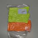 Women's Neon Scrunch Crew Socks 80s 90s Retro 3-Pack Cotton Stacked Boot Calf Cozy Ribbed Slouchy Socks Size 5-10 (2-neon Green/1-neon Orange)